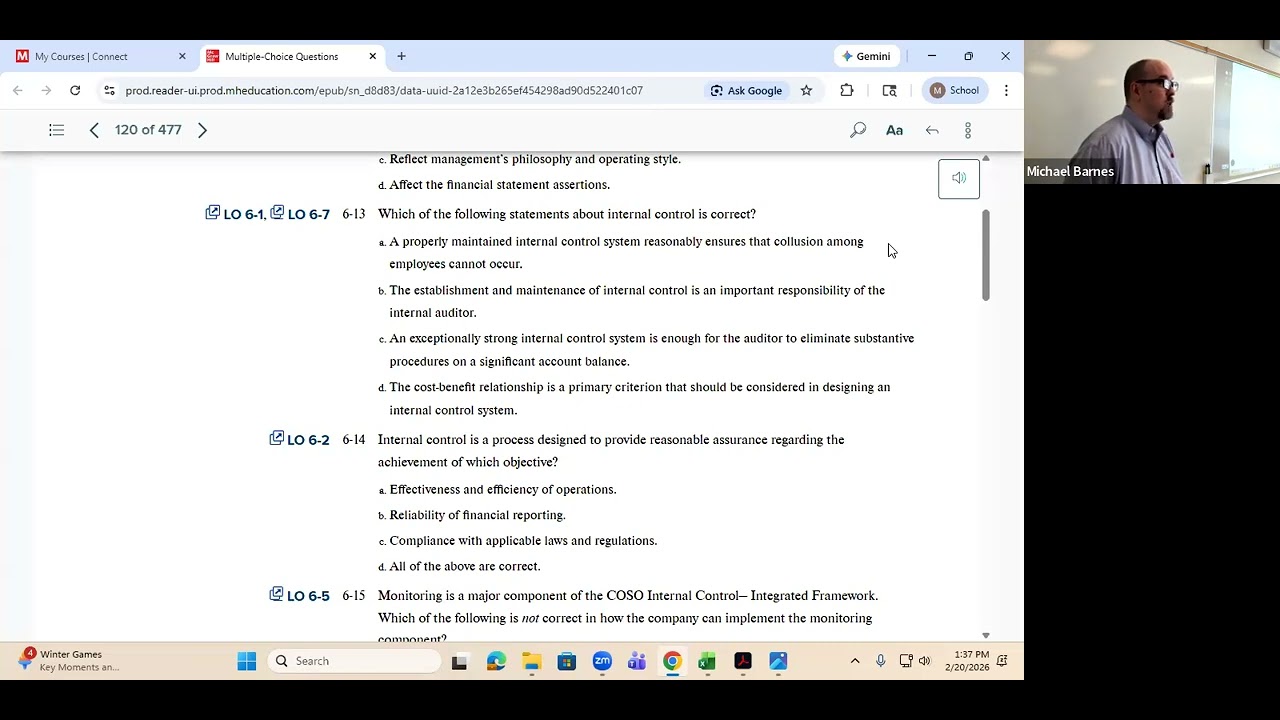 ACCT 417 (Spring 2026) - Chapter 6 Homework