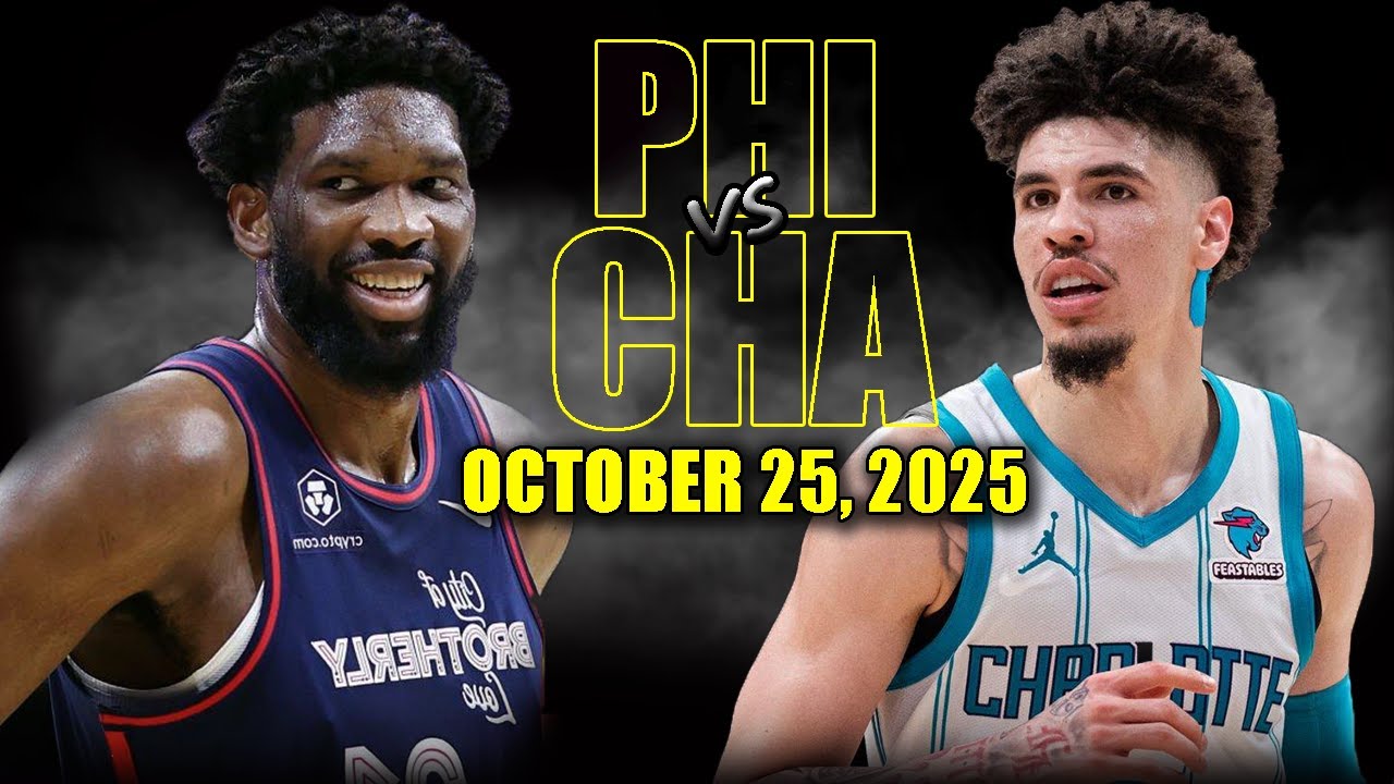 Philadelphia 76ers vs Charlotte Hornets Full Game Highlights - October 25, 2025 | NBA Season