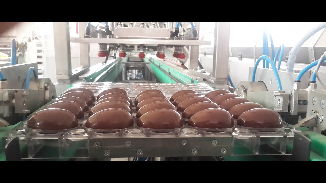 ALPY MACHINERY - FULL AUTOMATIC HOLLOW CHOCOLATE PRODUCTION LINE