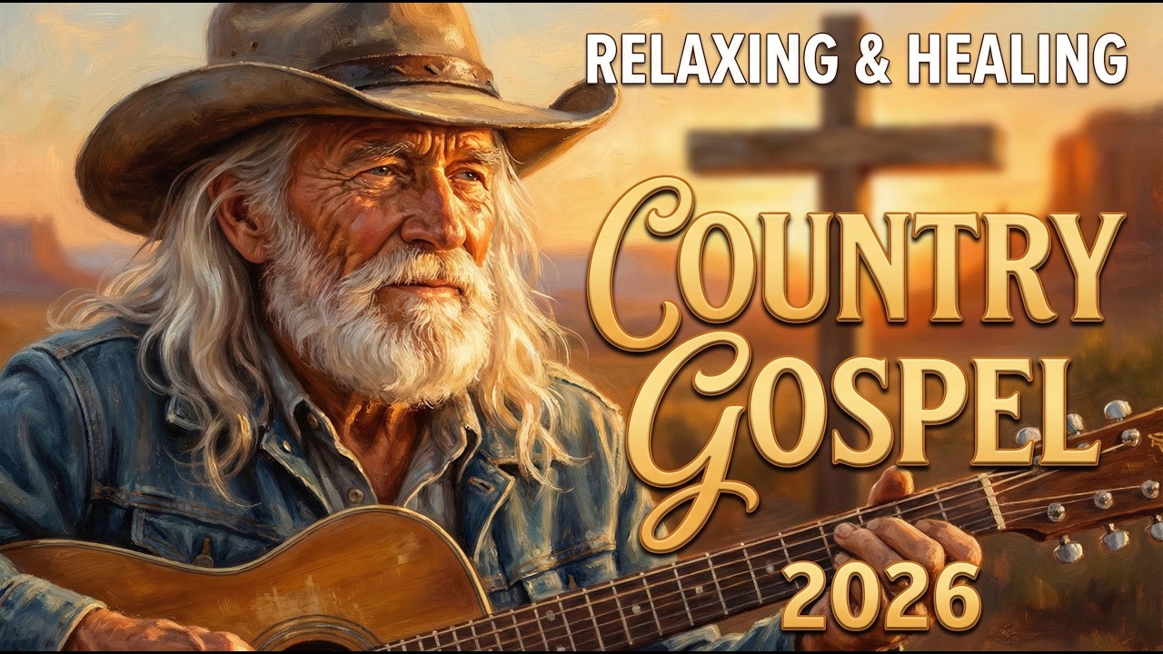 【PLAYLIST】 Country Gospel Prayer Music 2026 | 1 Hour of Relaxing Worship for Faith & Hope