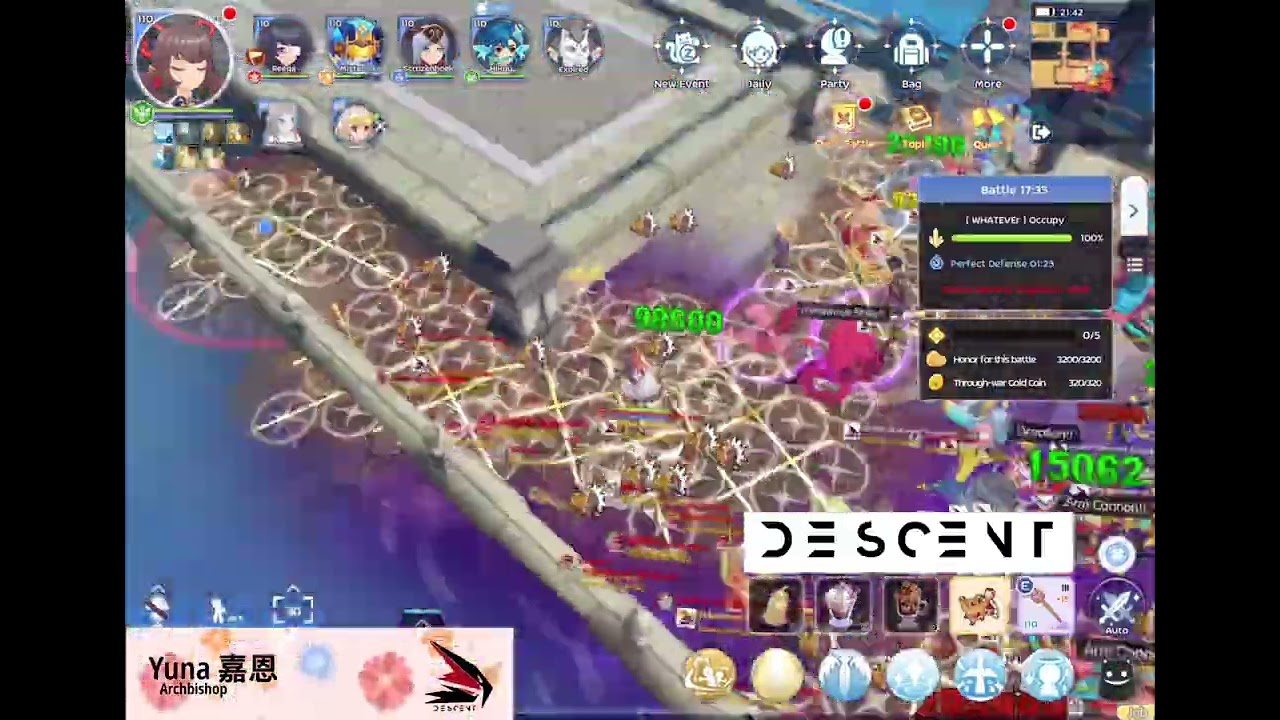 31 July WoE - Descent - Archbishop PoV - Ragnarok M Classic