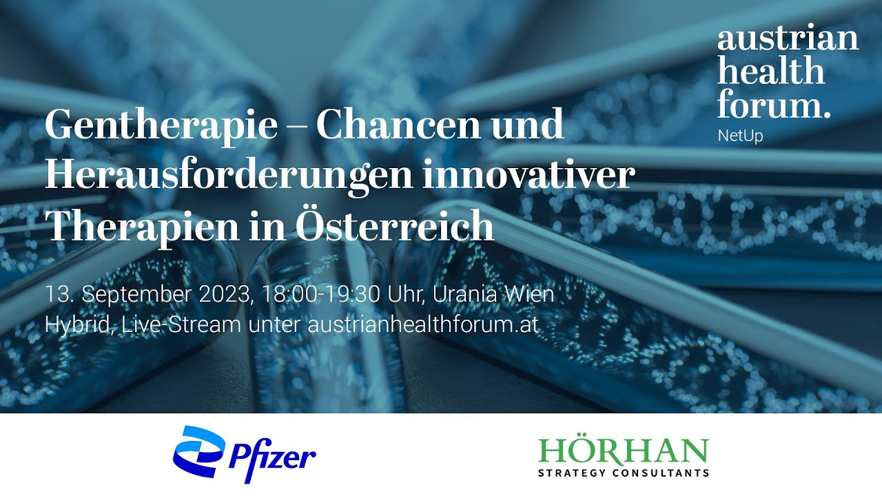 Gentherapie &ndash; Chancen und Herausforderungen innovativer Therapien in &Ouml;sterreich | AHF-NetUp