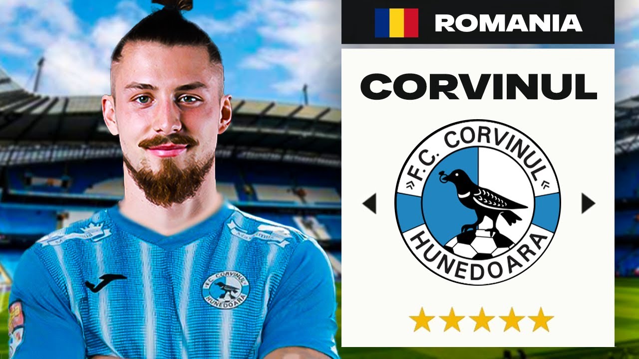 AM RECONSTRUIT CORVINUL HUNEDOARA IN FC 24!