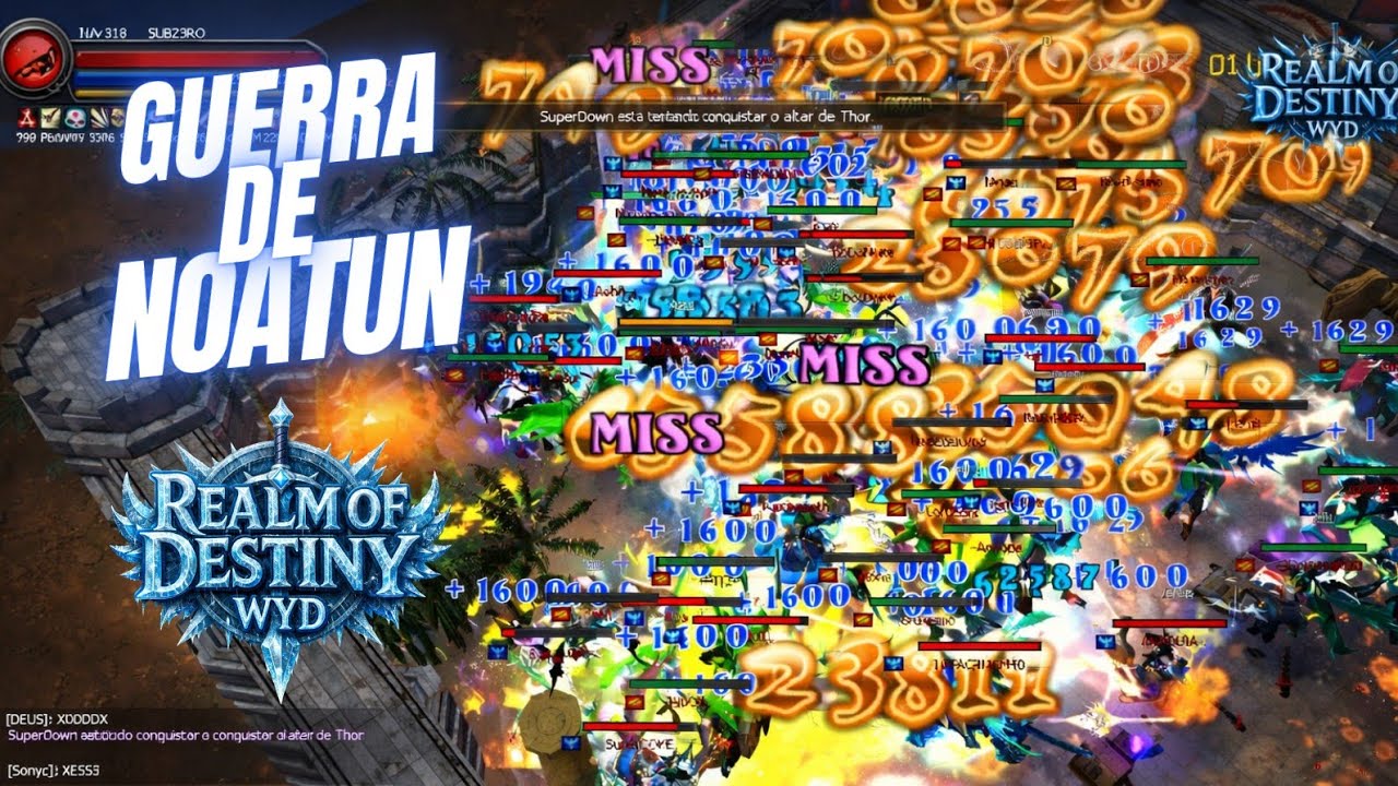NOATUN EM CHAMAS 🔥 | REALM OF DESTINY 👑