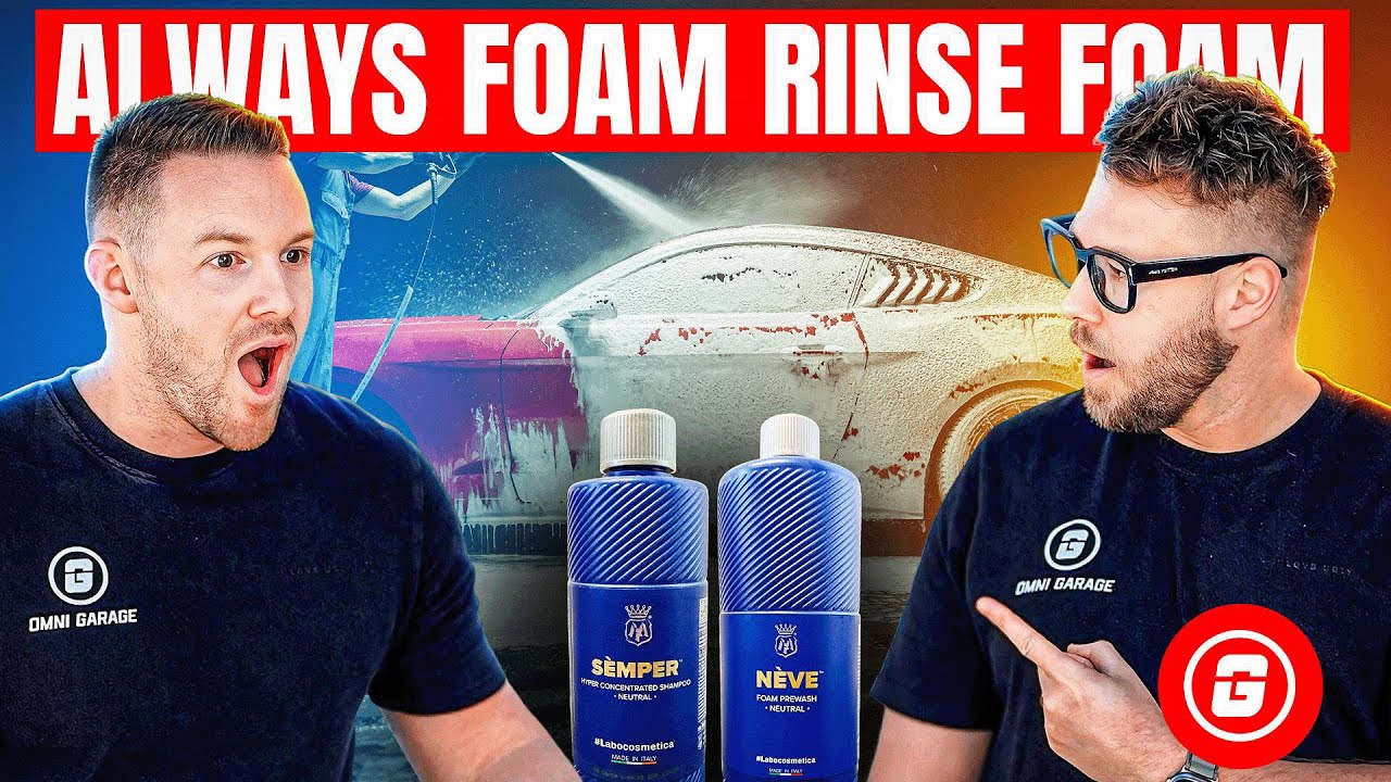 ALWAYS Foam Rinse Foam | Labocosmetica Neve Foam Prewash & Semper Shampoo Review & DEMO!