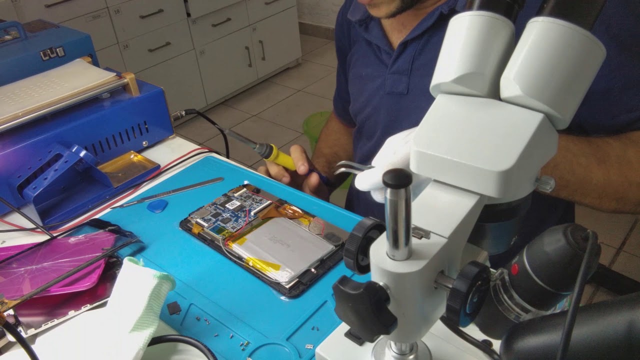 TROCA DE TOUCH DO TABLET HOW MAX QUAD PASSO A PASSO