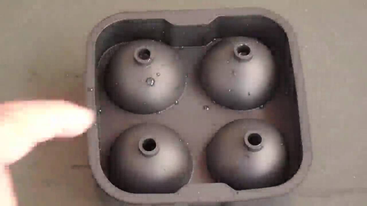 ICE Ball Maker, novedad de silicona de hielo molde bandeja, Cubitos redondos y muy chulos