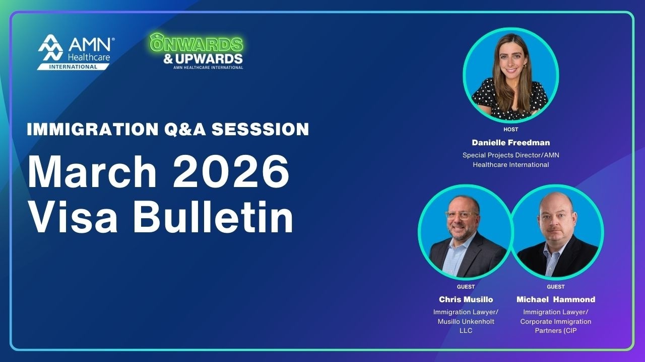 Onwards and Upwards Show: Immigration Q&A Updates | March 2026 Visa Bulletin