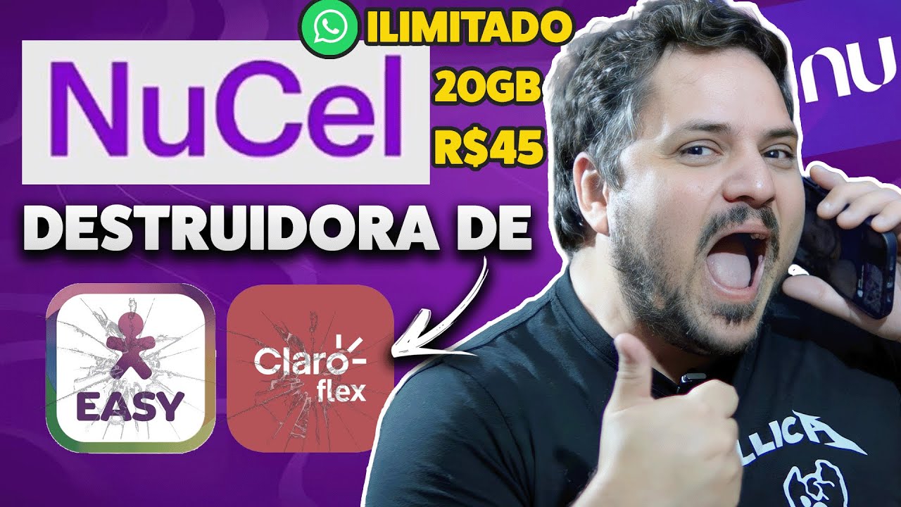 NuCel &eacute; Melhor que Claro Flex e Vivo Easy?
