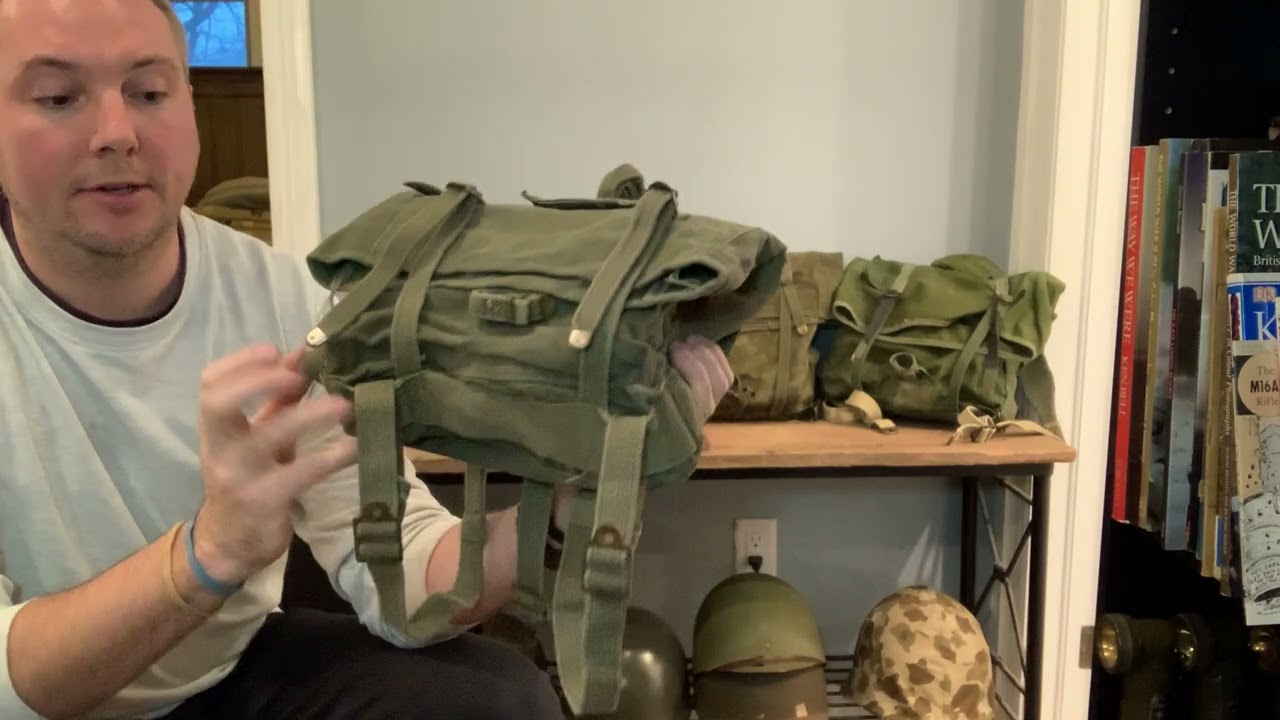 USMC M1941 Upper Packs 782 Gear WWII WW2 Korean War Vietnam War