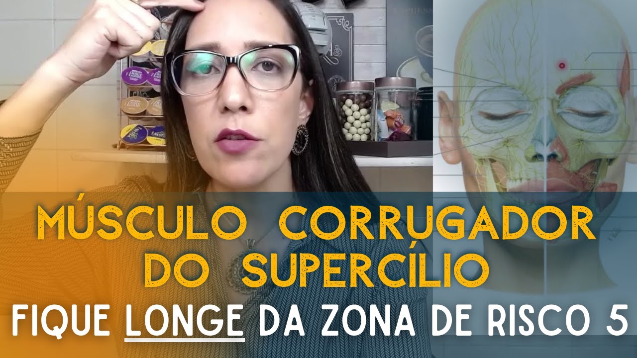 Músculo corrugador do supercílio, fique longe da zona de risco 5