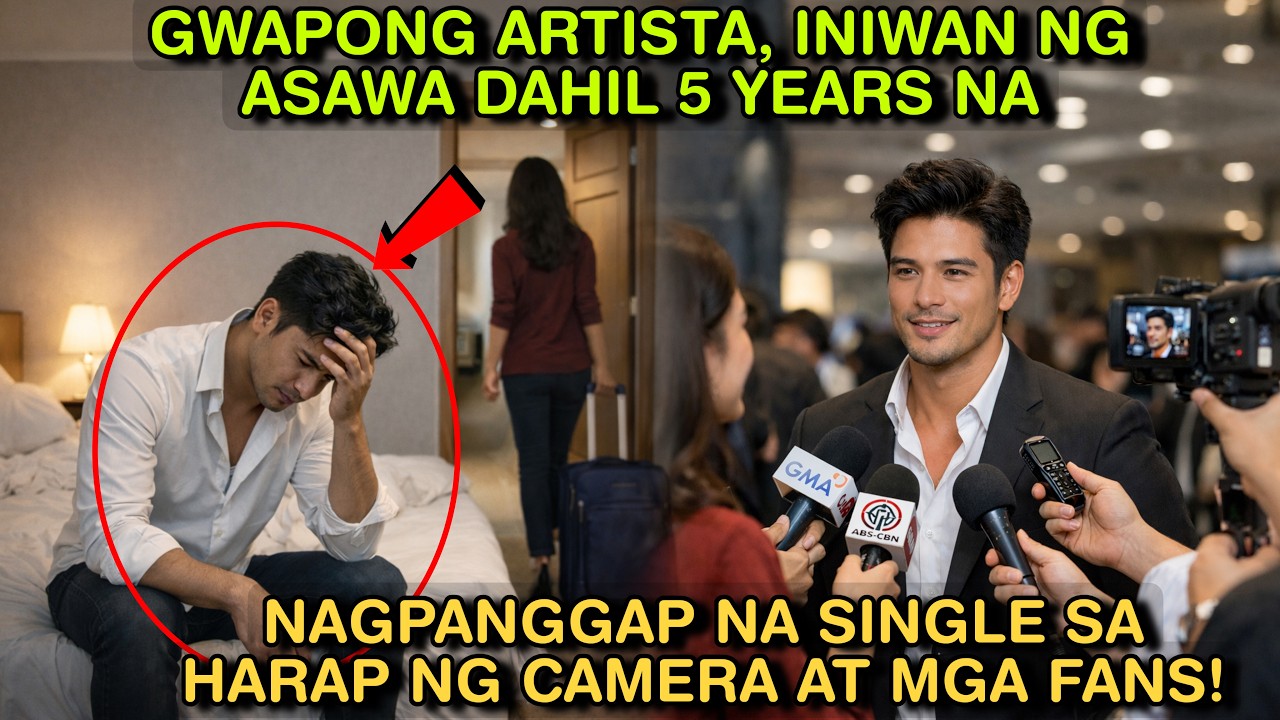 GWAPONG ARTISTA INIWAN NG ASAWA DAHIL 5 YEARS NA NAGPANGGAP NA SINGLE SA HARAP NG CAMERA AT MGA FANS