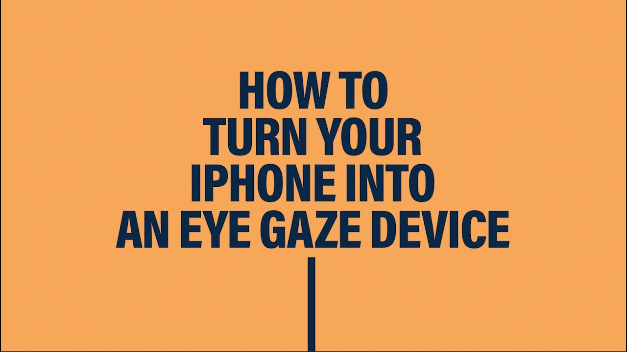 How To Turn Your Iphone Into a Head Tracking Communication Device