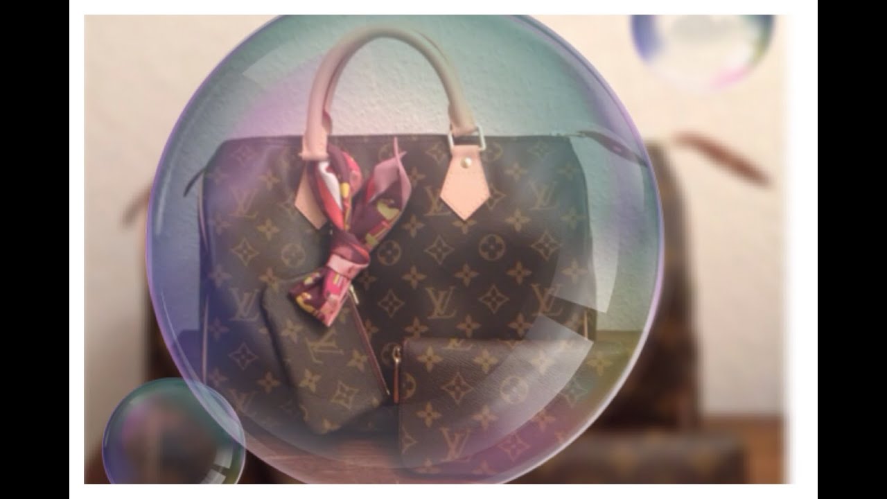 Что в моей сумке | Louis Vuitton Speedy 30 с монограммой