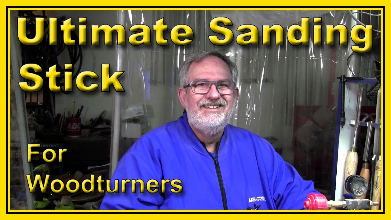 Sanding Sticks for the woodturner by Dean's Woodworking #woodturning