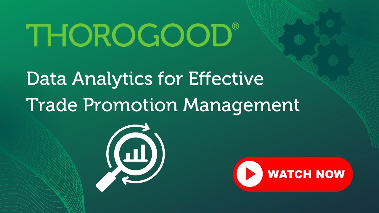 Data Analytics for Effective Trade Promotion management