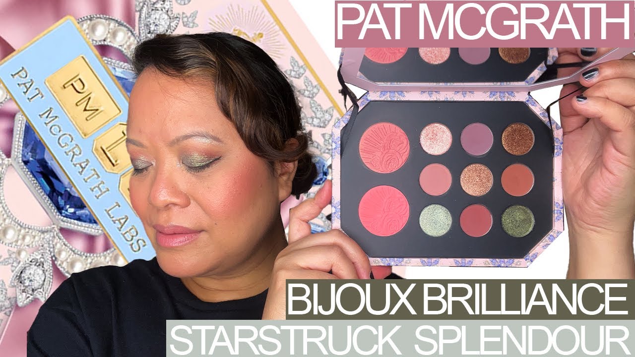 Pat McGrath Holiday Part 1 - Bijoux Brilliance|Starstruck Splendour holiday review - Makeup look