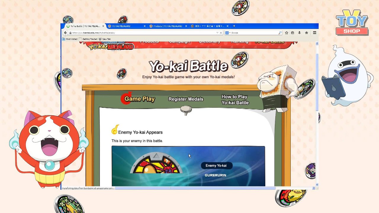 How to play Yokai Medaland วิธีเล่นโยไคเมเดลแลนด์