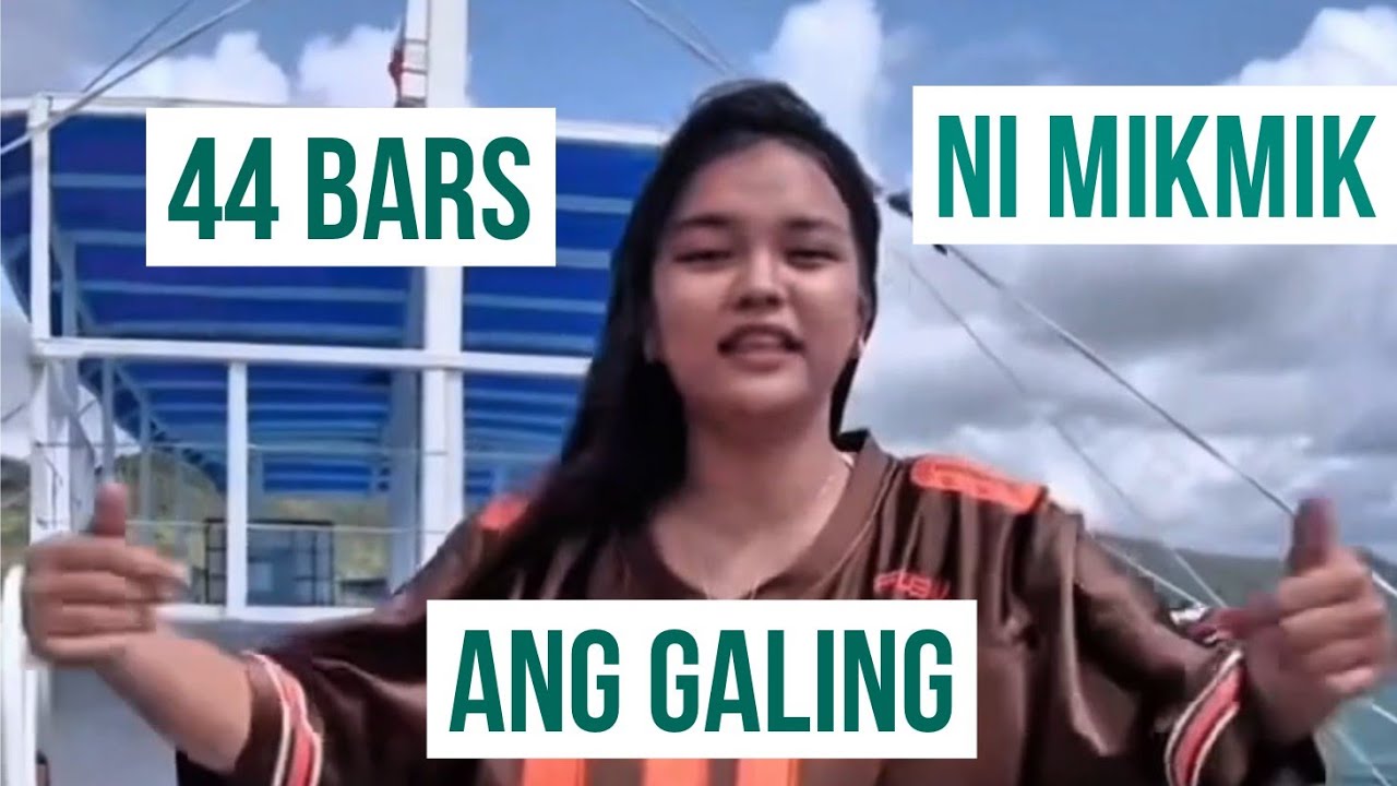 44 BARS NI MIKMIK ANG GALING #BOGITO #MIKMIK