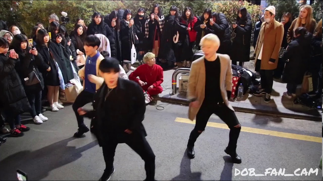 171118 디오비 DOB 홍대공연 (효진+태영+태유) / 하이라이트 - 얼굴 찌푸리지 말아요