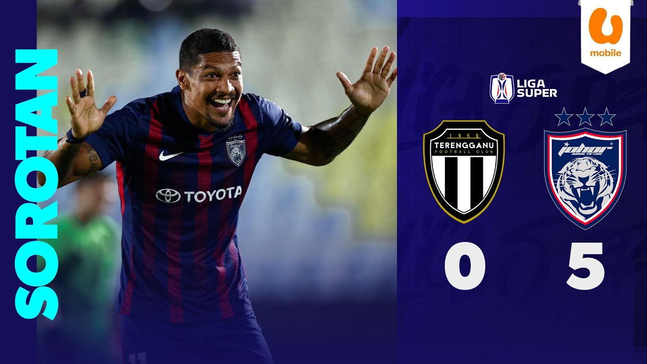 Terengganu FC 0- 5 Johor Darul Ta'zim FC  | Sorotan Liga Super 2025/26