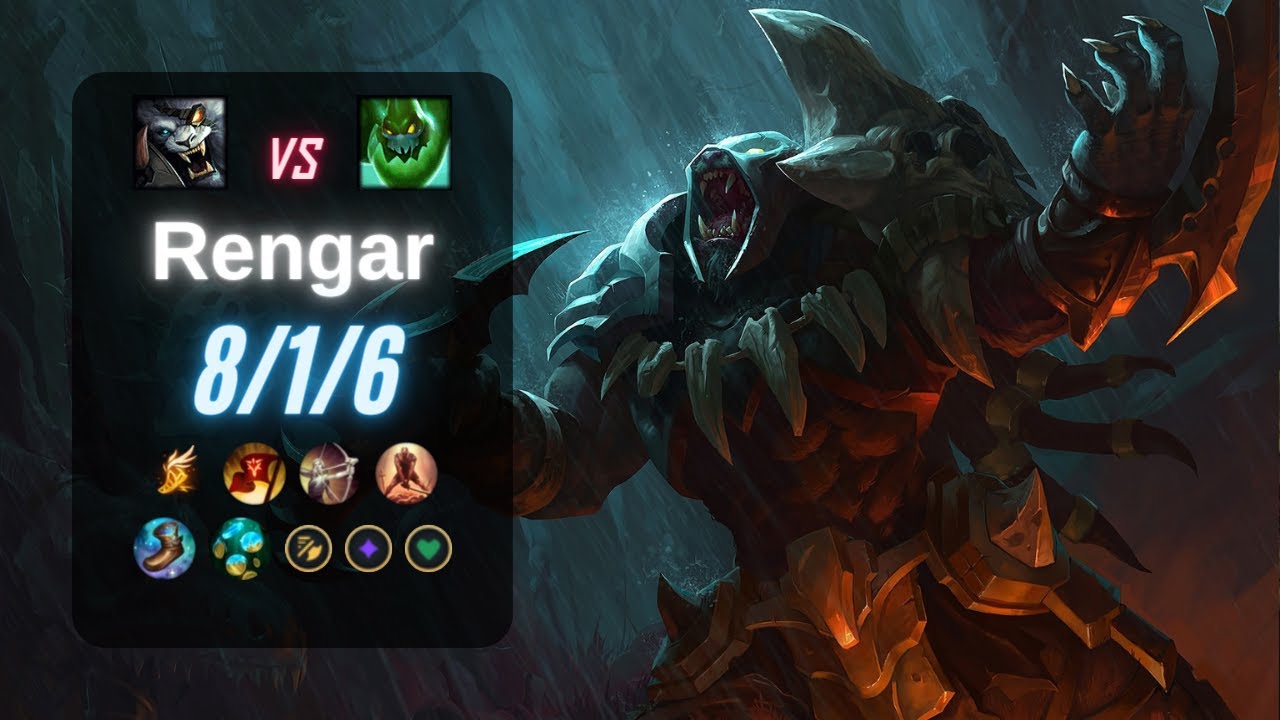 Rengar Jungle vs Zac - EUW LoL Challenger 13.15