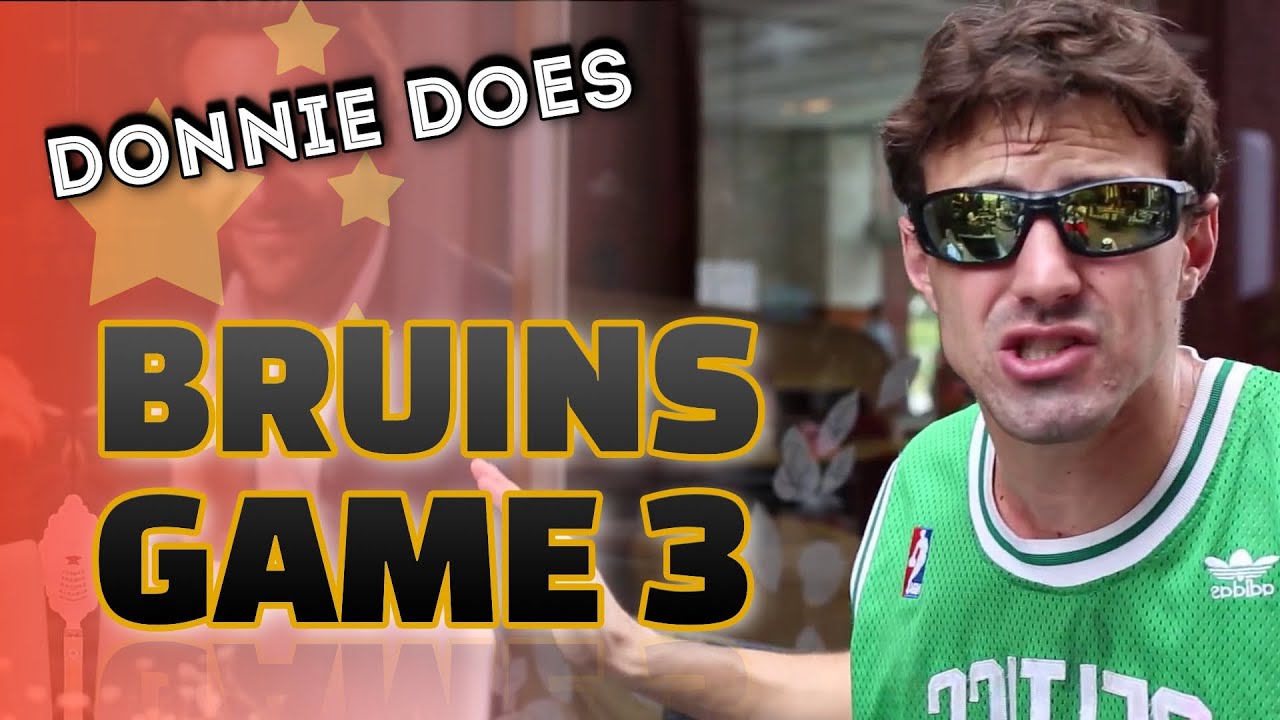 DONNIE DOES | Bruins Game 3