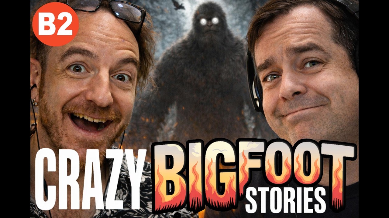 B2 English Conversation 👣 Bigfoot: 5 Terrifying Stories — 75,000 Sightings