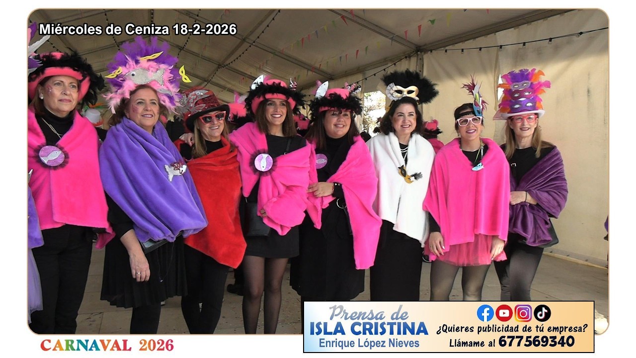 ESCUELAS INFANTILES // Miércoles de Ceniza en Isla Cristina 18-2-2026