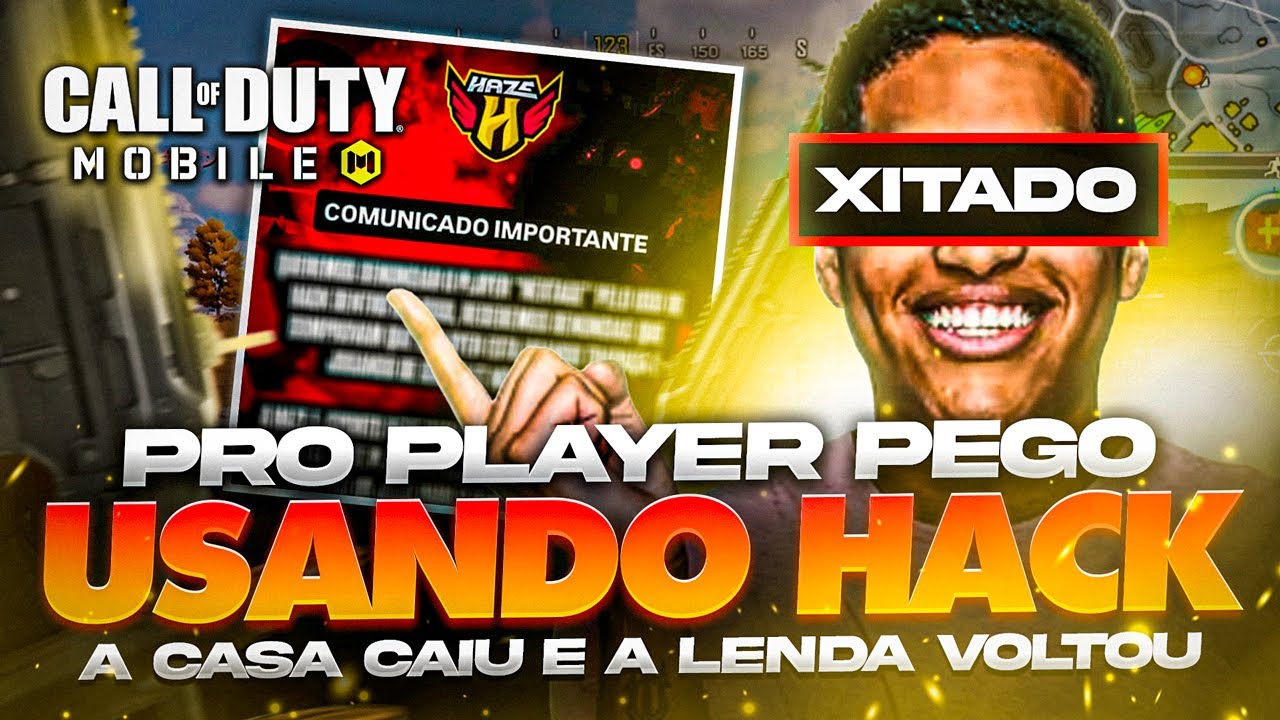 A CASA CAIU! PROPLAYER USANDO HACK NO COD MOBILE FOI EXPOSTO🔥🔥🔥 CALL OF DUTY MOBILE