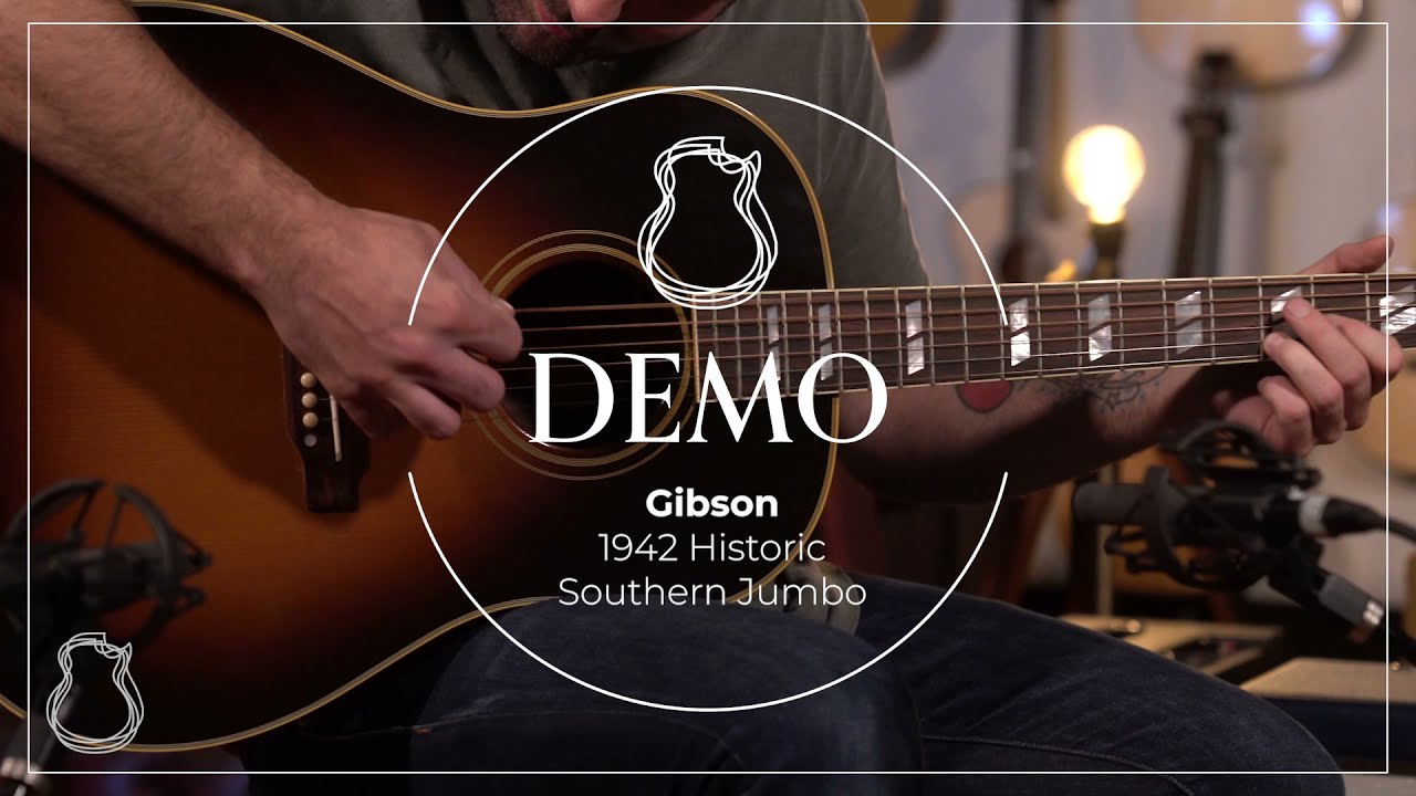 Gibson 1942 Historic Southern Jumbo, Rosewood & Red Spruce demo
