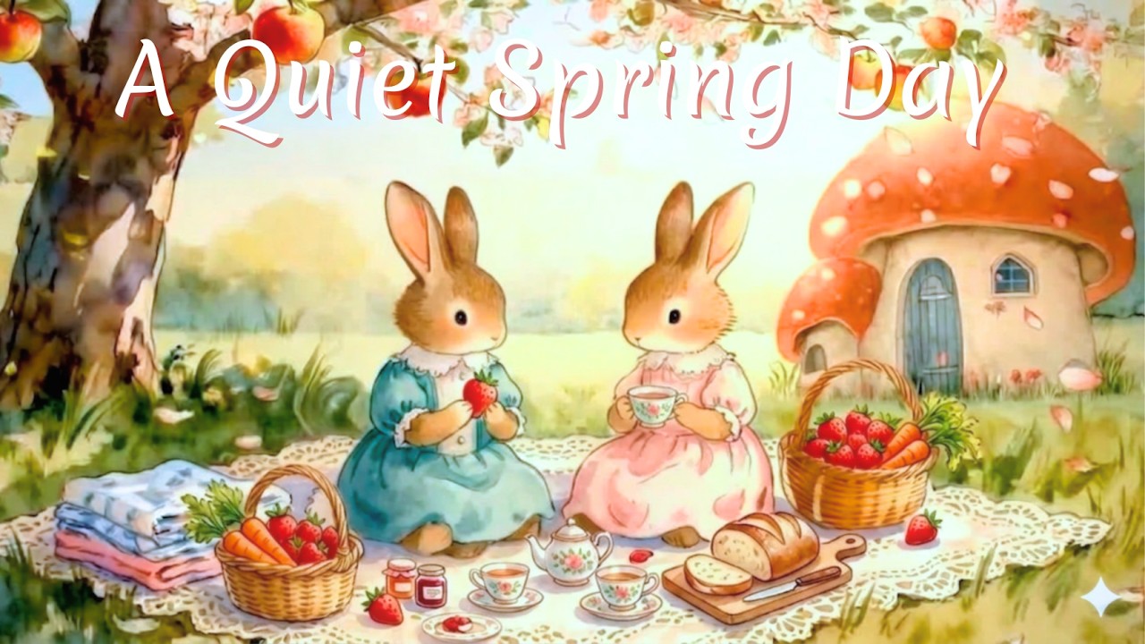 A Quiet Spring Day🌸Peaceful Storybook Music