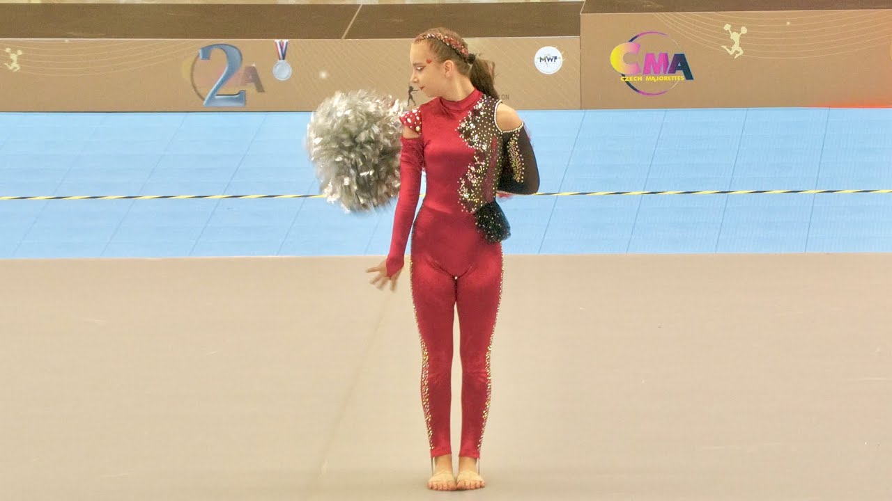 Majorettes *A-TEAM Hradec Králové* / POM SOLO- mažoretky -/ Hradec Kralove 2025 |
