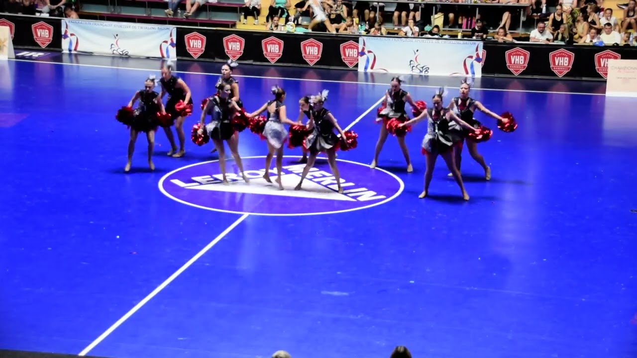 Pompons Petite Senior  Dunkerque - Championnat de France 2025