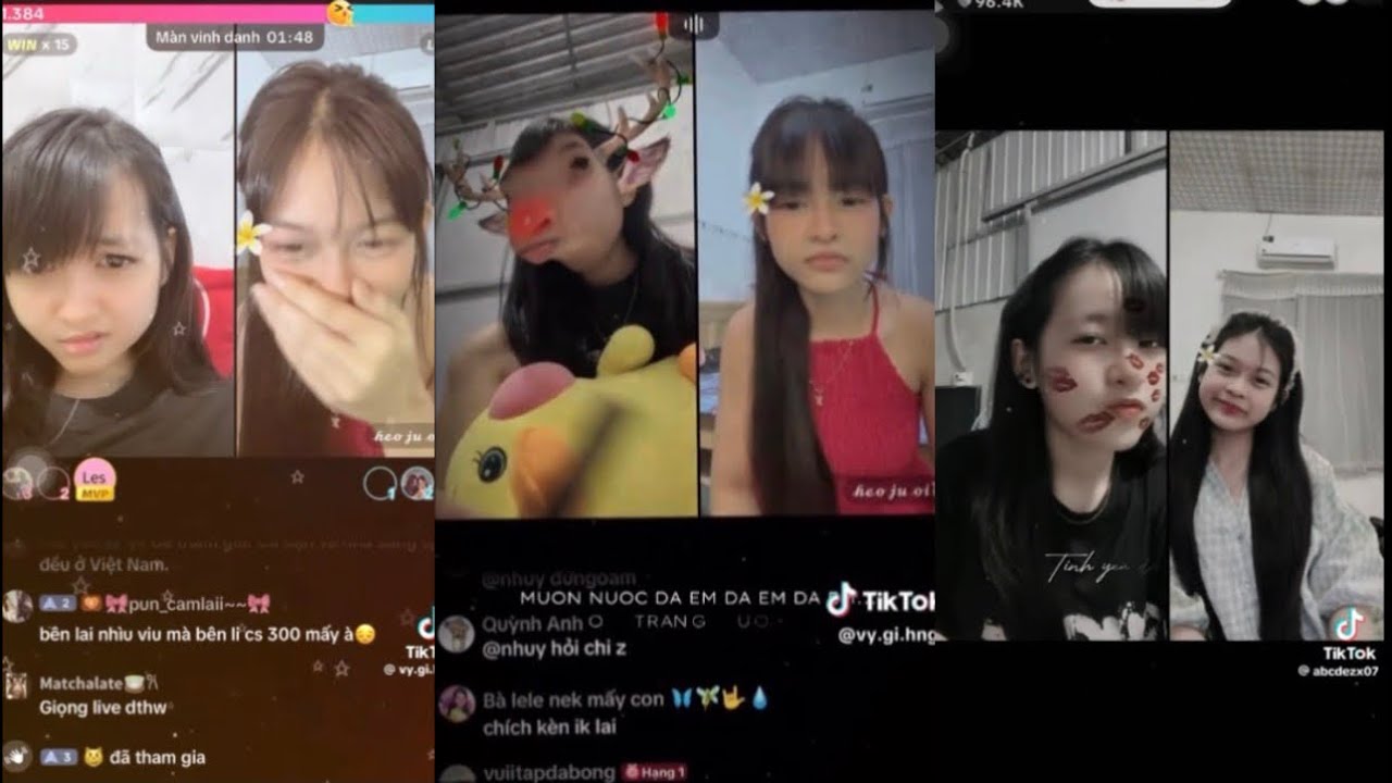 Tổng Hợp Tik Tok Cặp Đôi Cẩm Lai và Cẩm Ly #1