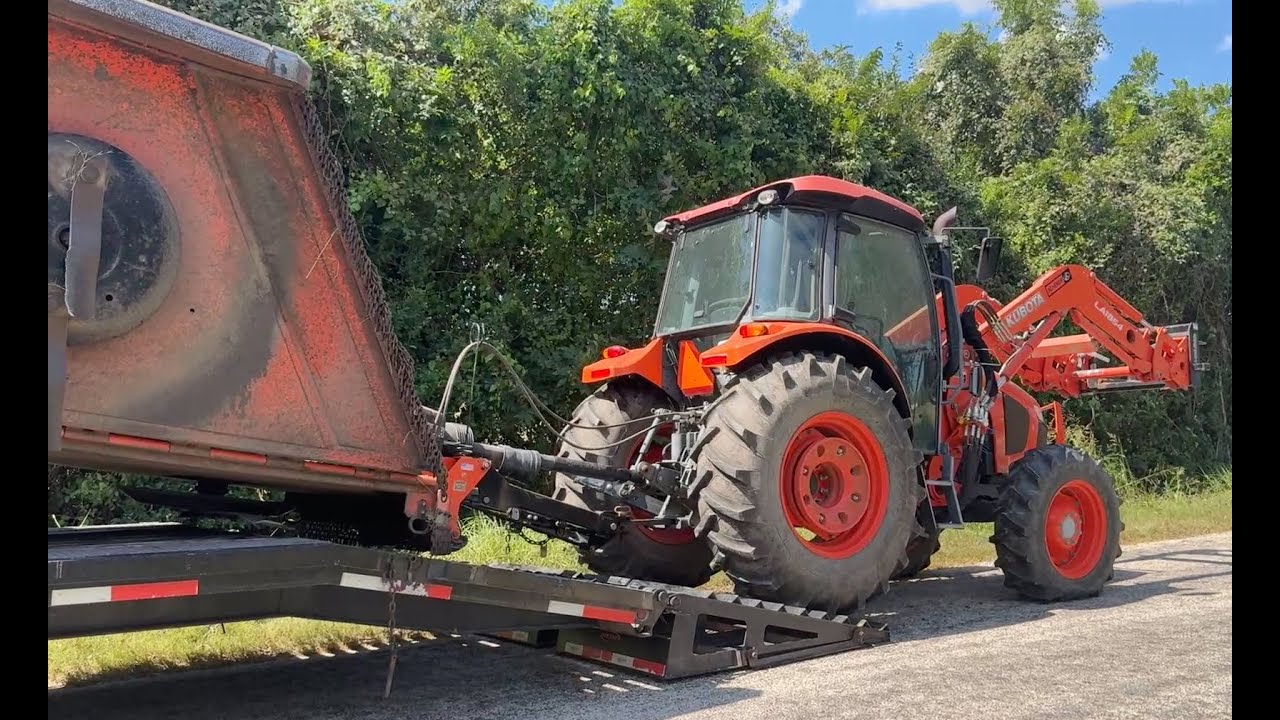 Picking Up the Kubota M5-111 and Cutter - Tractors are Crazy Expensive