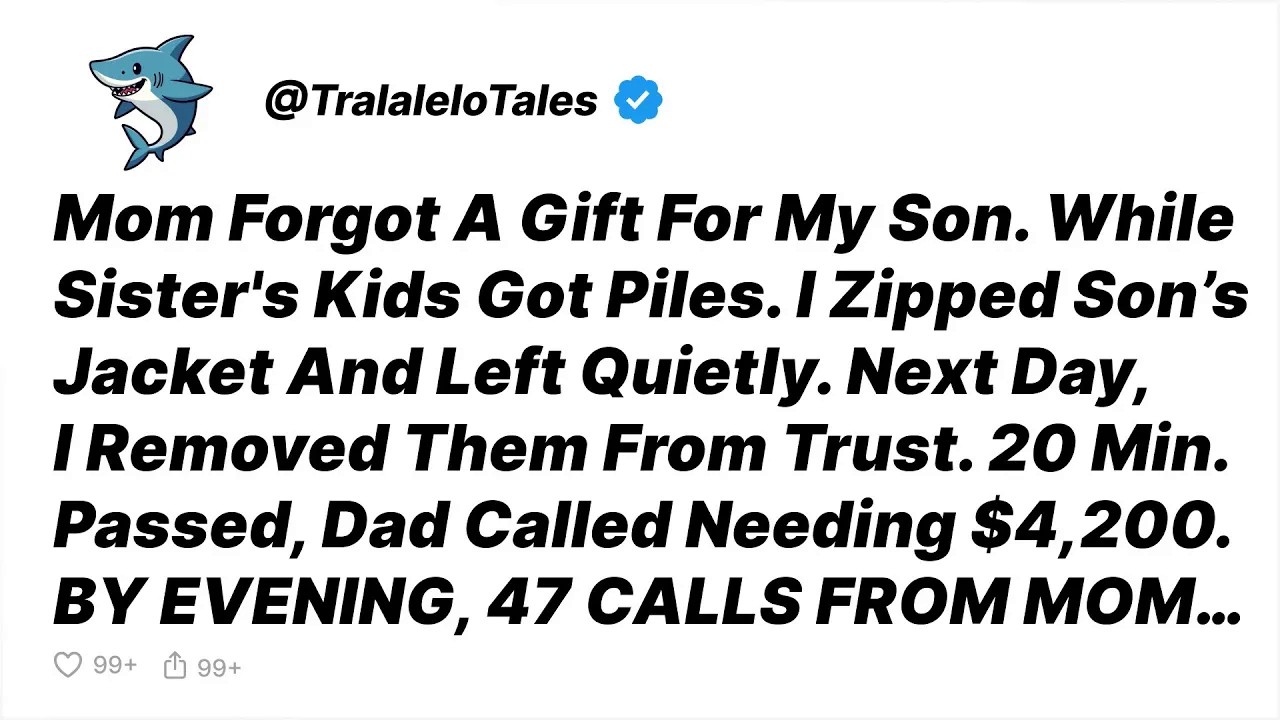 Grandma Gave My Sister's Kids 36 Presents, My Son Got 0—I Left & Cut Her Off   Reddit Stories srt