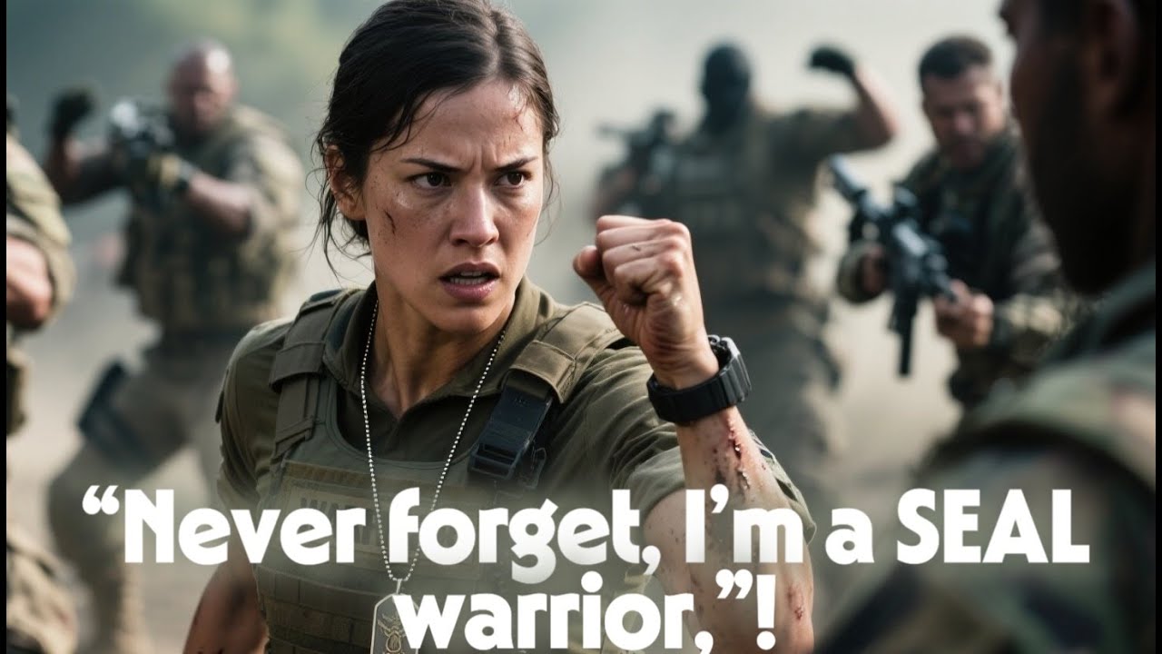 “Never forget, I’m a SEAL warrior,” he declared—just as they boxed her in, not realizing her true