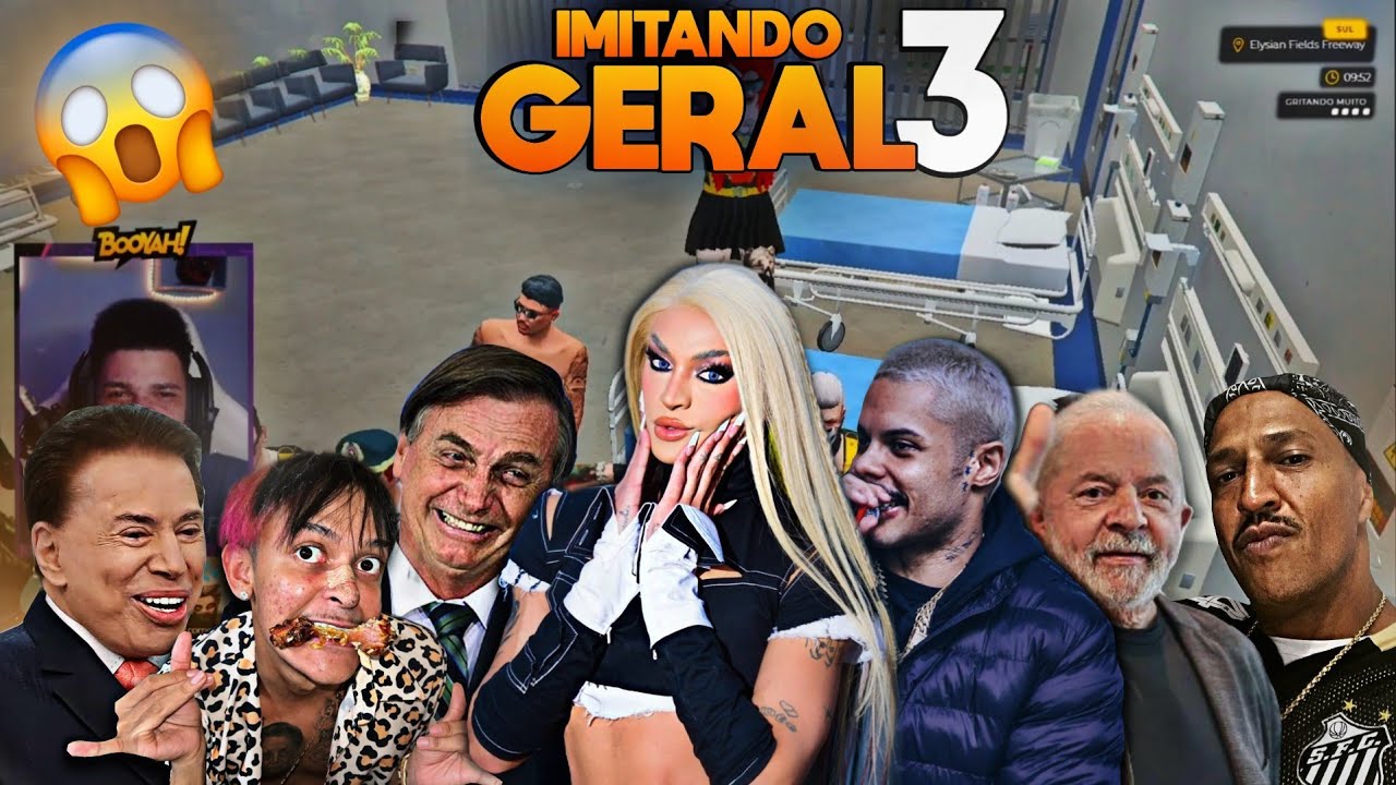 IMITANDO E RIMANDO NO GTA RP - DJ NOISKITA