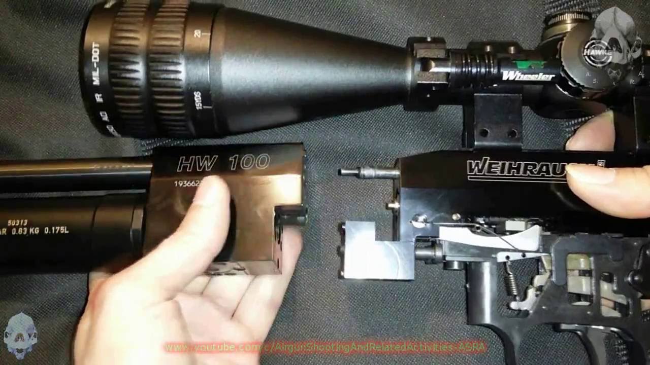 Weihrauch HW100 частичная разборка и регулировка мощности, молоток и регулятор