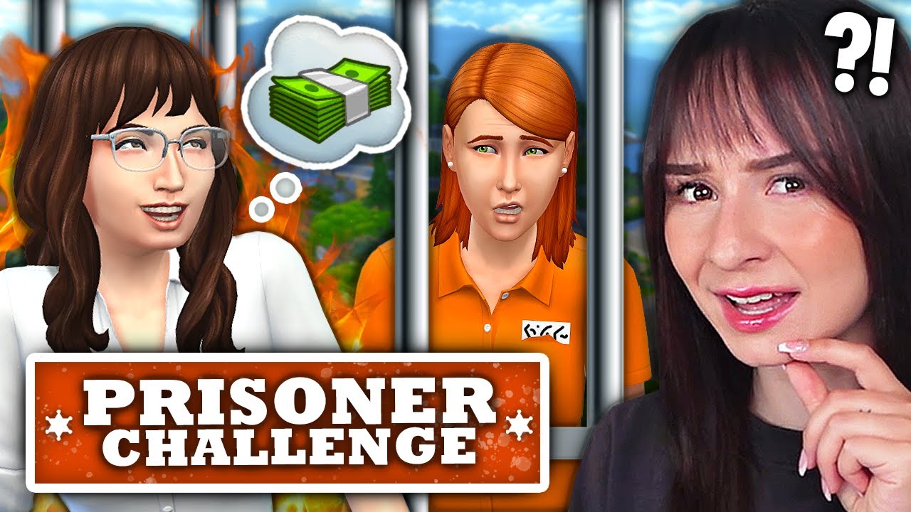 I tried the PRISONER CHALLENGE in The Sims 4!