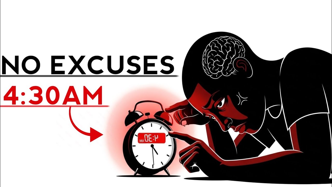 Stop Being Weak Wake Up at 4:30 AM ( Even If You Slept Late )