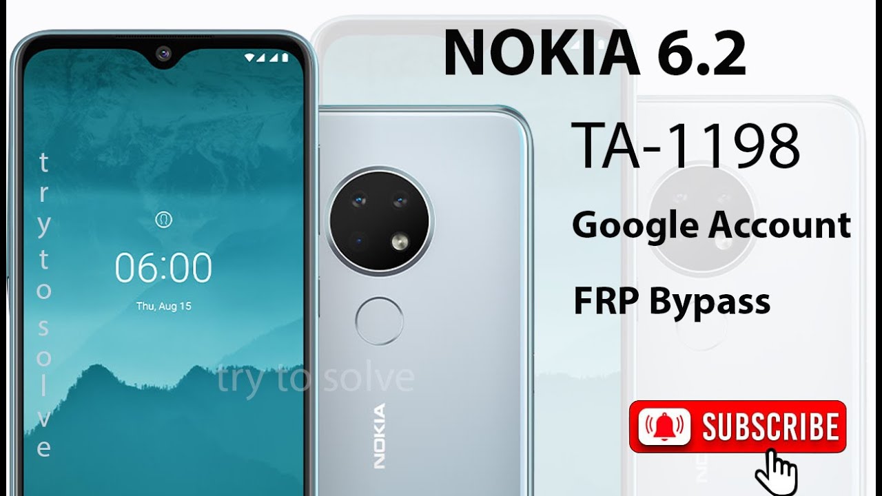 Nokia 6 2 (TA-1198) Android 11 frp bypass Without pc.