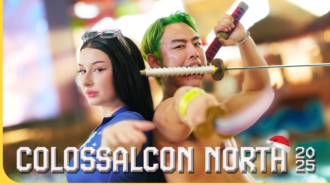 COLOSSALCON NORTH 2025 КОСПЛЕЙ МУЗЫКАЛЬНЫЙ ВИДЕО 4K
