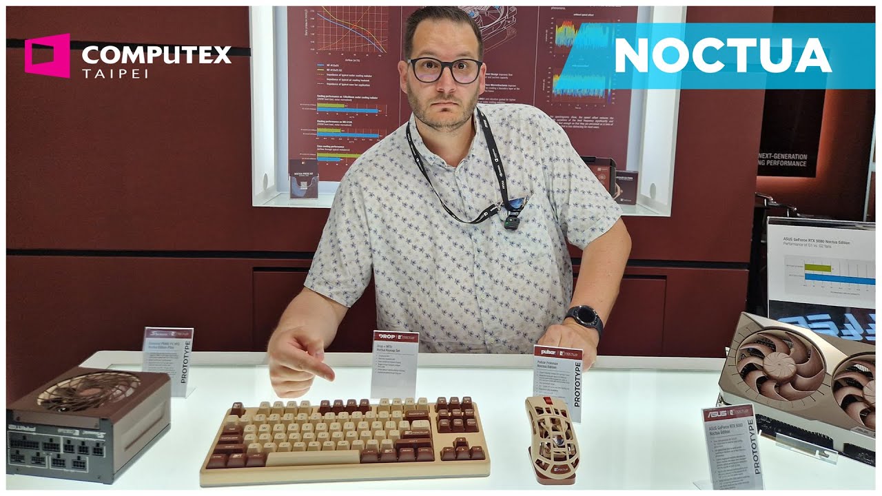 noctua en mode EVERYWHERE au COMPUTEX 2025 !!!