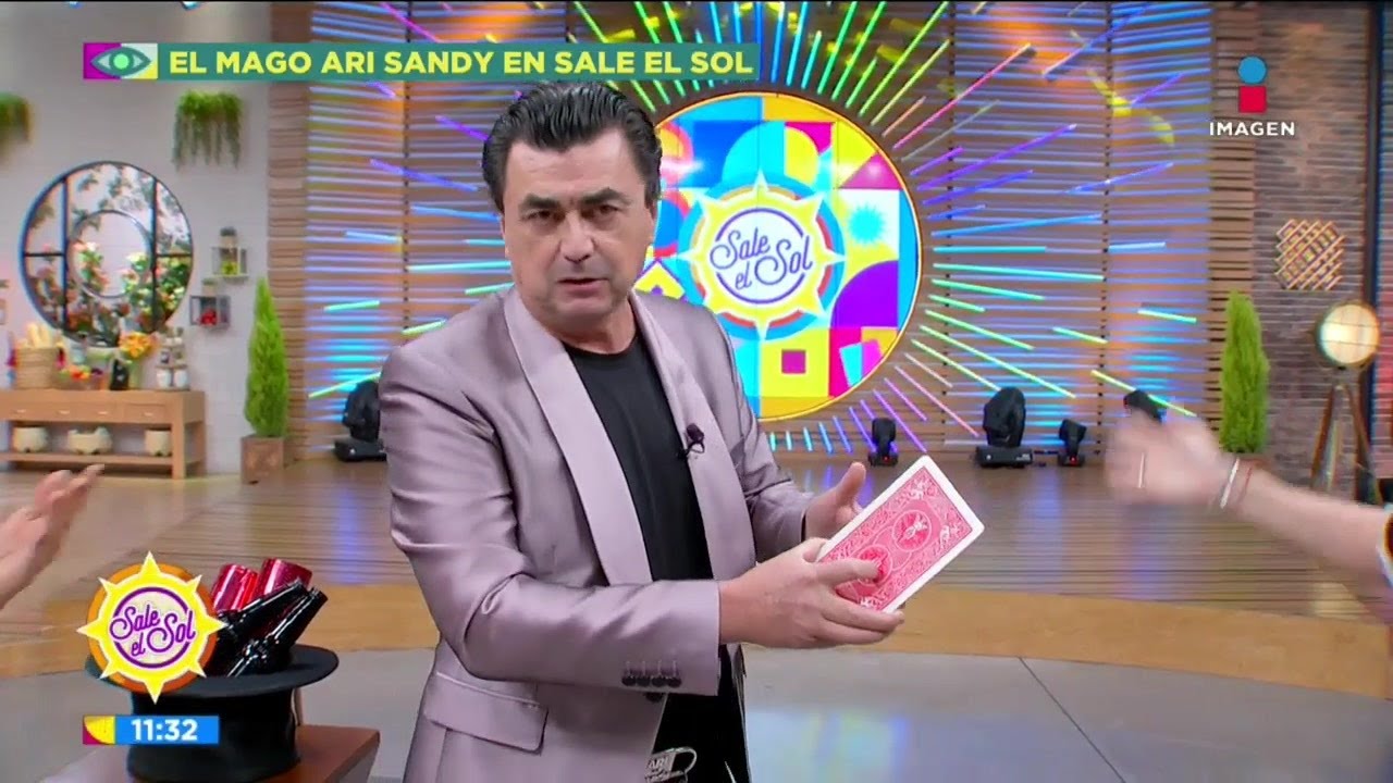 ¡El Mago Ari Sandy con sus mejores trucos en Sale el Sol!