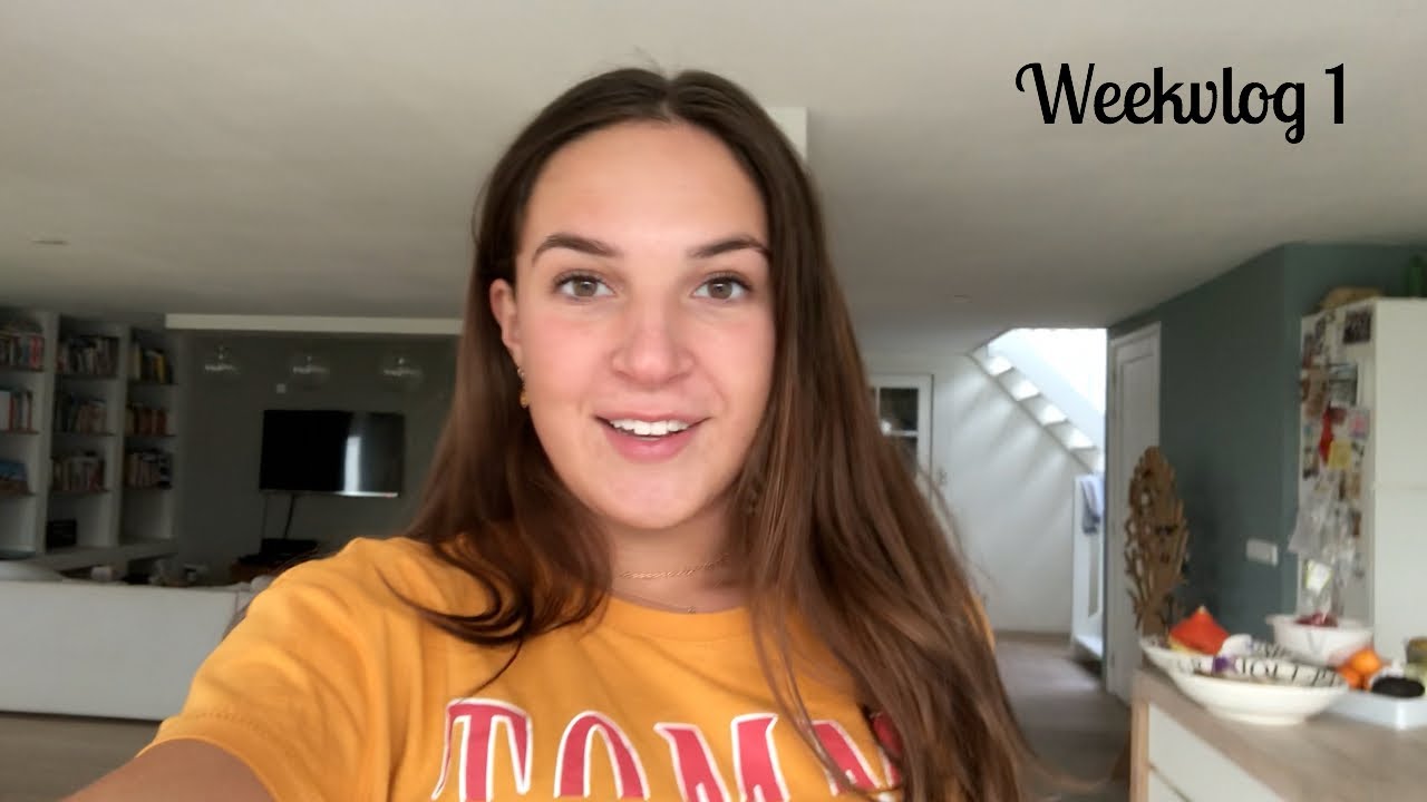 MAKE-UP ROUTINE & 3E GAATJE SCHIETEN ♡ Weekvlog 1|| Isa Luna