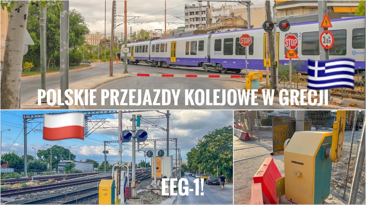 [POLSKIE PRZEJAZDY KOLEJOWE W GRECJI?] Odc. 1 - napędy EEG-1 w Atenach