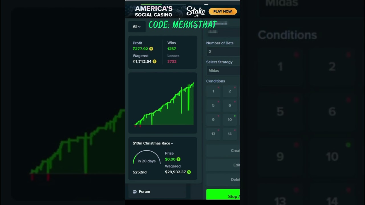 Cracking the code: The Ultimate Low Risk Stake Dice Strategy