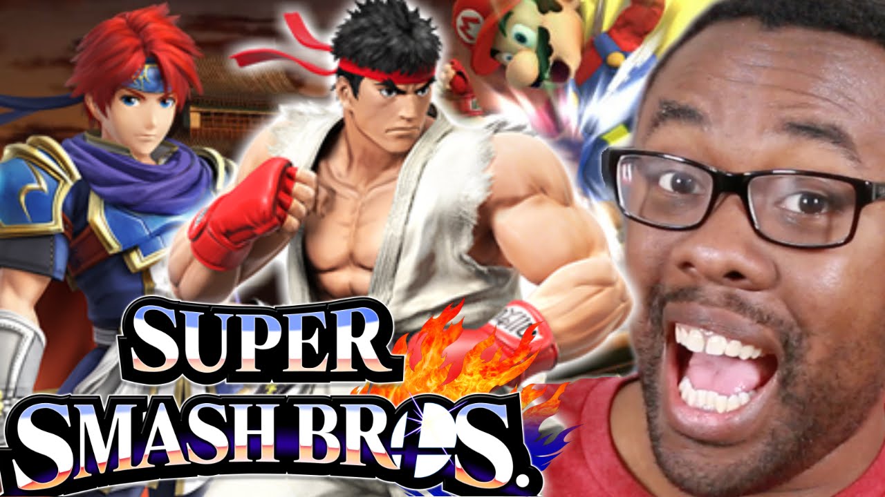 RYU in SMASH BROS (Nintendo x Street Fighter) : Black Nerd E3